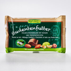 Piimašokolaad puuviljade ja pähklitega 100g Rapunzel